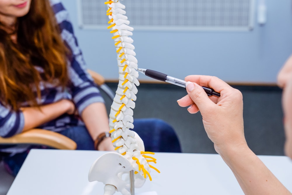 Closeup,Medical,Doctor,Woman,Pointing,On,Spine,Model,And,Explaining 1760653640 9518a923fb574cf1ac28d77ab641520b 1 Orthopedic Services in East Brunswick, NJ